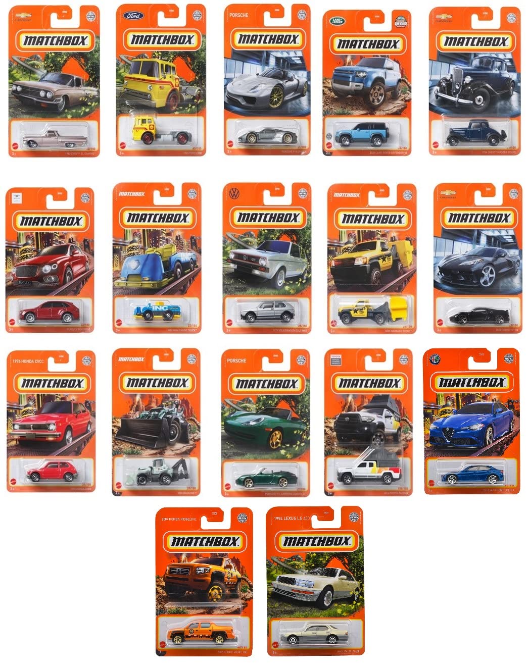 Amazon | マッチボックス(Matchbox) ベーシックカー アソート